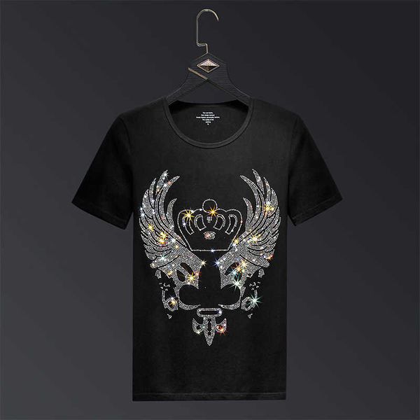 crown s t shirts men brand short sleeve fashion man streetwear o neck slim modal cotton tshirts plus size 6xl 210629, White;black
crown s t shirts men brand short sleeve fashion man streetwear o neck slim modal cotton tshirts plus size 6xl 210629, White;black
