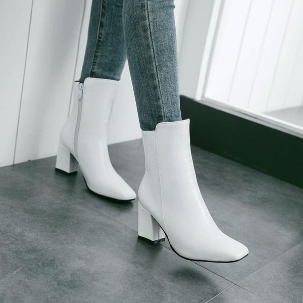 boots oversized 11 12 women shoes ankle for ladies woman winter solid colour square head side zipper, Black
boots oversized 11 12 women shoes ankle for ladies woman winter solid colour square head side zipper, Black
