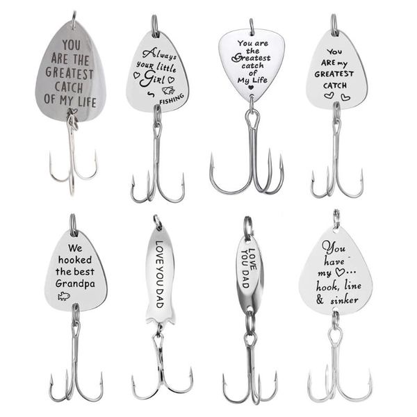 personalized fishing lure hook engraved fishing hook fisherman gift for birthday christmas anniversary drop shipping
personalized fishing lure hook engraved fishing hook fisherman gift for birthday christmas anniversary drop shipping