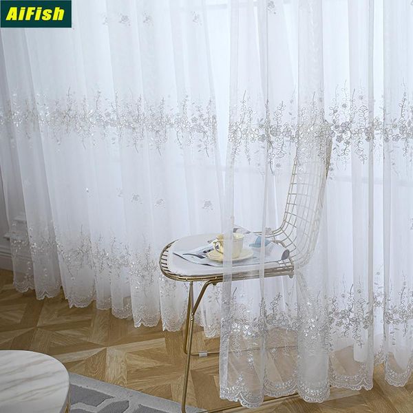 white korean lace relief embroidered tulle curtain living room blue sheer for bedroom decoration window drapes panel cortinas 35
white korean lace relief embroidered tulle curtain living room blue sheer for bedroom decoration window drapes panel cortinas 35
