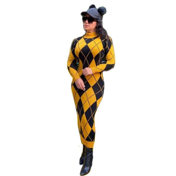casual dresses women's knitted emoderied maxi dress with diamond pattern long sleeve seasonal comfortable flexible turkey 2021, Black;gray
casual dresses women's knitted emoderied maxi dress with diamond pattern long sleeve seasonal comfortable flexible turkey 2021, Black;gray