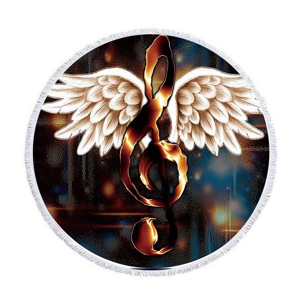 towel summer microfiber round beach romantic musical note print shower bath towels yoga mat blanket toalla de playa redonda
towel summer microfiber round beach romantic musical note print shower bath towels yoga mat blanket toalla de playa redonda
