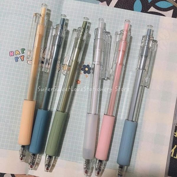 gel pens ins style korean morandi color high-value pen press 0.5mm black ink student brush question
gel pens ins style korean morandi color high-value pen press 0.5mm black ink student brush question