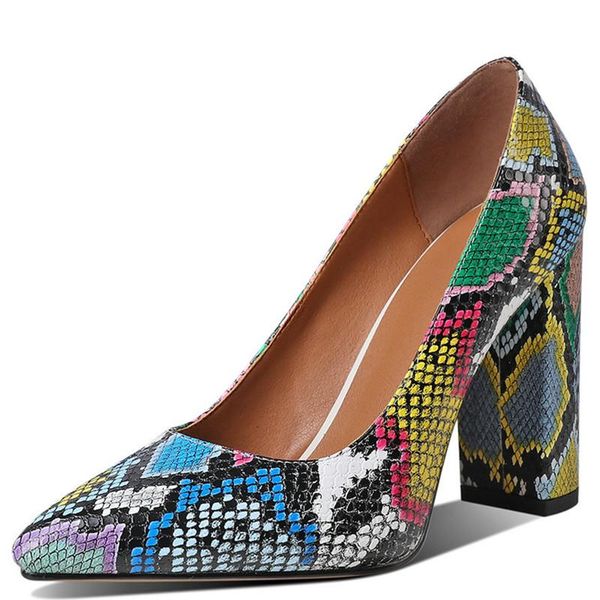 dress shoes luxury color women singles pointed toe square heel spring and autumn personality fashion party banquet high heels, Black
dress shoes luxury color women singles pointed toe square heel spring and autumn personality fashion party banquet high heels, Black