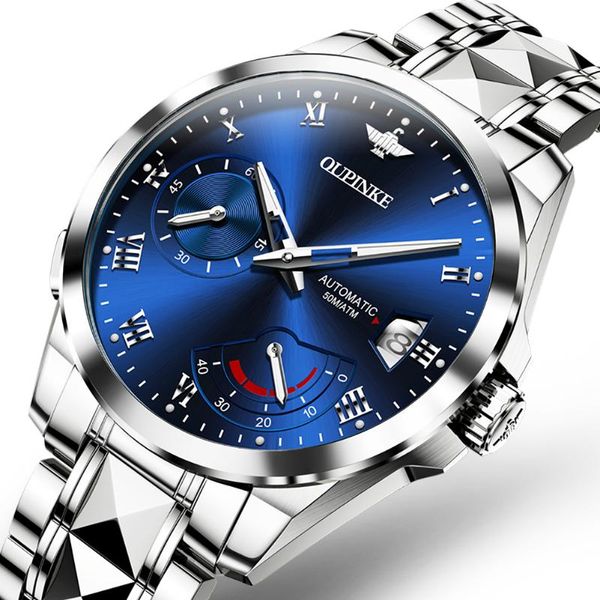 wristwatches men's mechanical watches automatic watch tungsten steel strap waterproof sapphire glass luminous business men, Slivery;brown
wristwatches men's mechanical watches automatic watch tungsten steel strap waterproof sapphire glass luminous business men, Slivery;brown