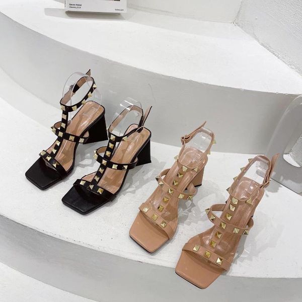 sandals summer women woman rivets thick heels ladies real leather gladiator female black brand zapatos de mujer
sandals summer women woman rivets thick heels ladies real leather gladiator female black brand zapatos de mujer