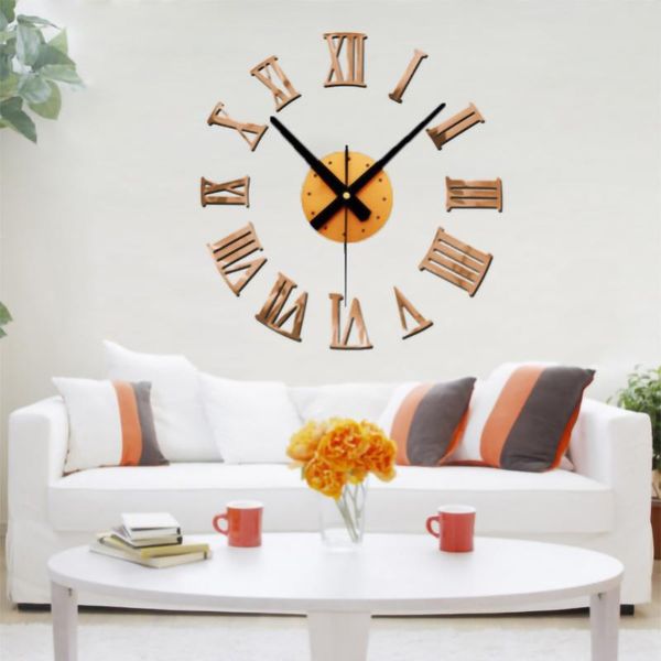 wall clocks 3d large mirror diy clock rome creative stickers gold and silver home decor
wall clocks 3d large mirror diy clock rome creative stickers gold and silver home decor