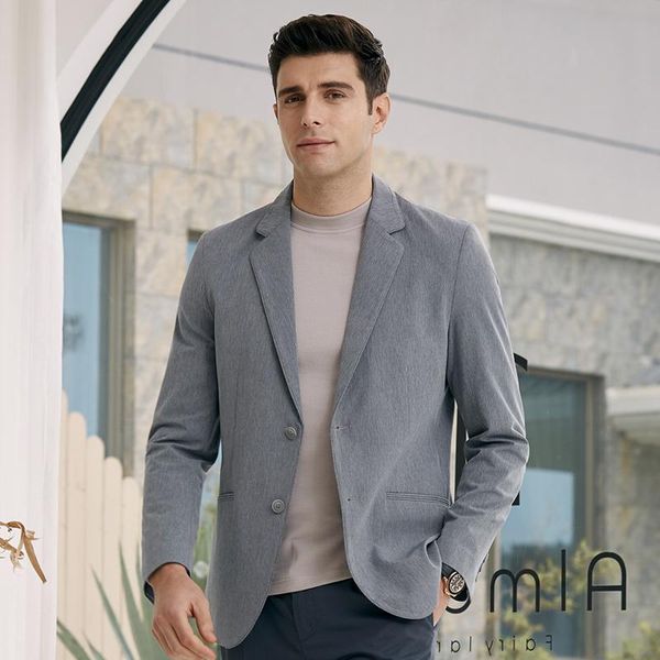 men blazers grey wedding business blazer masculino treet wear social casual suit jacket slim fit costume homme 2021, White;black
men blazers grey wedding business blazer masculino treet wear social casual suit jacket slim fit costume homme 2021, White;black
