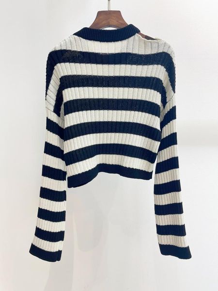 women's sweaters 2021 women fashion long-sleeved casual striped off-the-shoulder sweater 1101, White;black
women's sweaters 2021 women fashion long-sleeved casual striped off-the-shoulder sweater 1101, White;black
