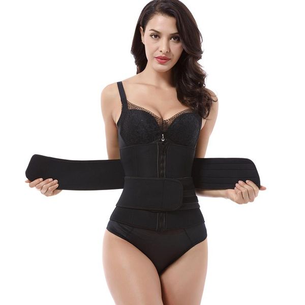 women's shapers custom logo tummy control shapewear double belt waist neoprene trainer corset seamless, Black;white
women's shapers custom logo tummy control shapewear double belt waist neoprene trainer corset seamless, Black;white