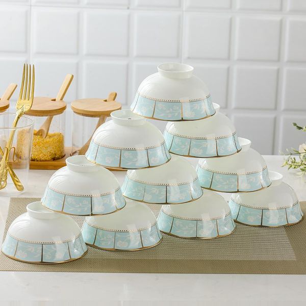 bowls 10 pc ceramic and tableware sets household simple rice soup jingdezhen bone china dishes
bowls 10 pc ceramic and tableware sets household simple rice soup jingdezhen bone china dishes