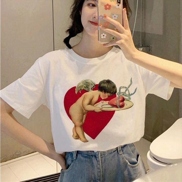 angel aesthetic kawaii graphic mens men t shirts streetwear harajuku female tees friends ropa mujer woman, White;black
angel aesthetic kawaii graphic mens men t shirts streetwear harajuku female tees friends ropa mujer woman, White;black