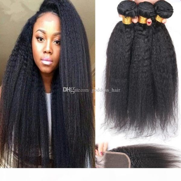 brazilian kinky straight 9a human hair with closure coarse yaki hair weaves with closure for black woman price
brazilian kinky straight 9a human hair with closure coarse yaki hair weaves with closure for black woman price