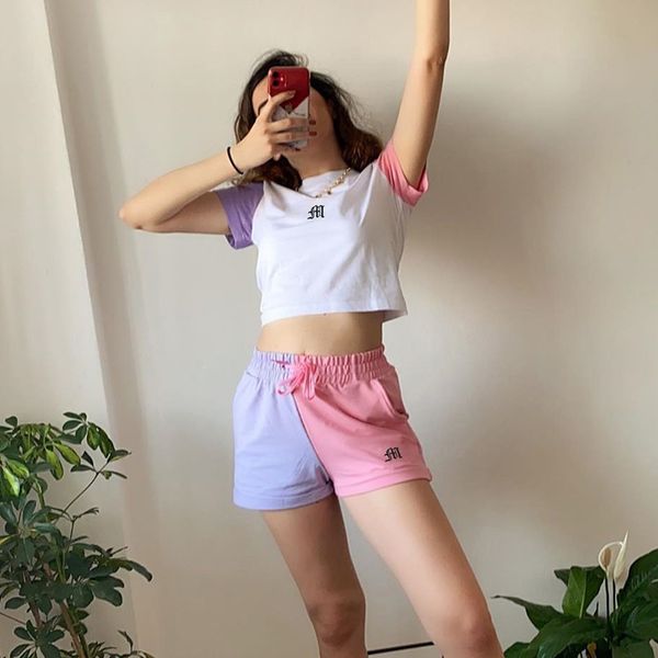 sweatpants shorts women gothic summer 2021 contrast color fitness biker shorts high waist streetwear edgy ropa de mujer, White;black
sweatpants shorts women gothic summer 2021 contrast color fitness biker shorts high waist streetwear edgy ropa de mujer, White;black