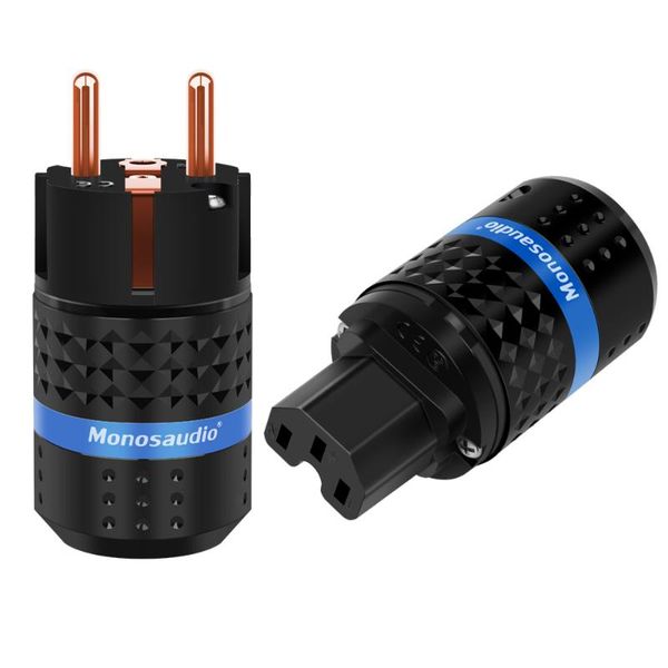 smart power plugs monosaudio e102/f102 99.998% pure copper schuko plug european standard cable connector iec female
smart power plugs monosaudio e102/f102 99.998% pure copper schuko plug european standard cable connector iec female