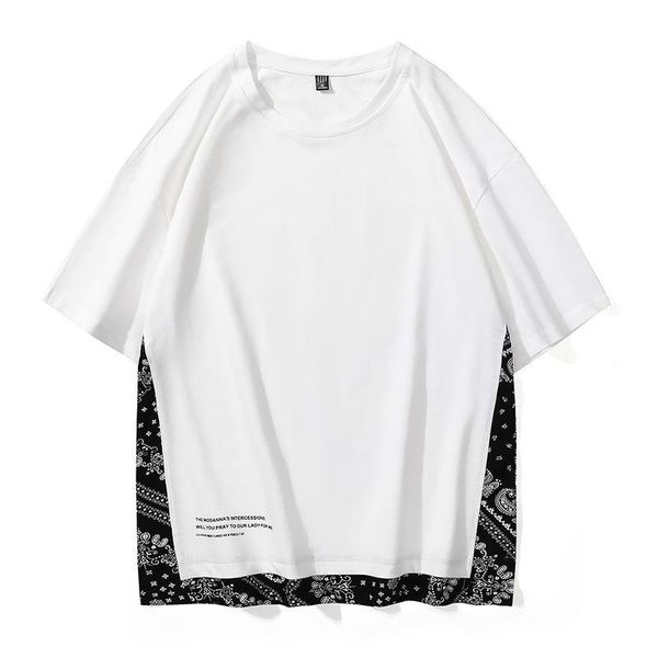 men's t-shirts men punk clothes stripe print on side bottom oversized t shirt casual streetwear daily heartfelt gift box, White;black
men's t-shirts men punk clothes stripe print on side bottom oversized t shirt casual streetwear daily heartfelt gift box, White;black
