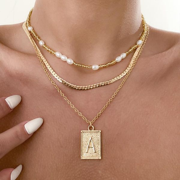 pendant necklaces tauam letter a boho beads necklace women pearl seed beaded strand choker handmade female jewelry summer beach gift, Silver
pendant necklaces tauam letter a boho beads necklace women pearl seed beaded strand choker handmade female jewelry summer beach gift, Silver