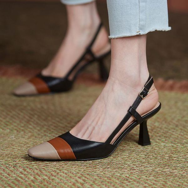 allbitefo new fashion brand high heels genuine leather mixed colors summer women sandals women heels shoes high heel shoes, Black
allbitefo new fashion brand high heels genuine leather mixed colors summer women sandals women heels shoes high heel shoes, Black