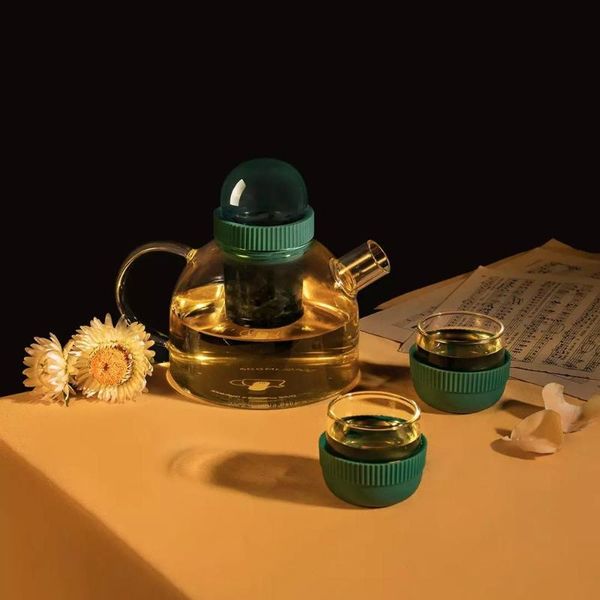 smart home control kkf transparent glass teapot set with 2pcs cups heat-resistant 800ml capacity flower kettle coffee juice container water
smart home control kkf transparent glass teapot set with 2pcs cups heat-resistant 800ml capacity flower kettle coffee juice container water