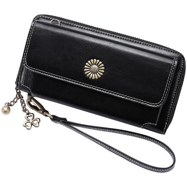 wallets 2021 leather ladies wallet korean zipper multi-function long clutch bag mobile phone, Red;black
wallets 2021 leather ladies wallet korean zipper multi-function long clutch bag mobile phone, Red;black