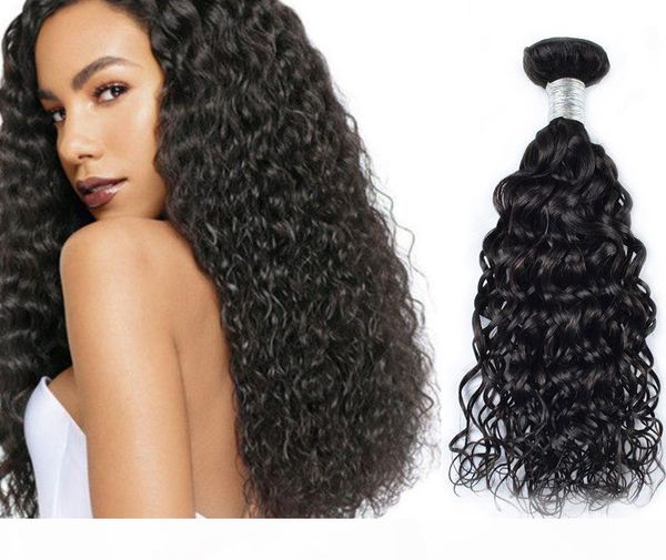 viya water wave human hair bundles peruvian non-remy hair machine double weft no shedding soft and smooth, Black
viya water wave human hair bundles peruvian non-remy hair machine double weft no shedding soft and smooth, Black