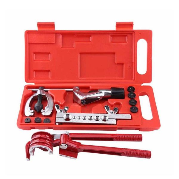 professional hand tool sets 11pc pipe flaring kit brake fuel tube repair flare with cutter bending set
professional hand tool sets 11pc pipe flaring kit brake fuel tube repair flare with cutter bending set