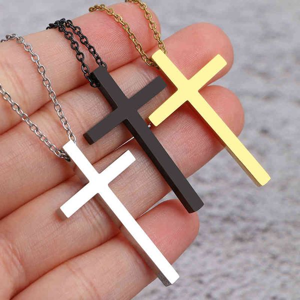 stainless steel simple classic fashion double sided cross antique pendant men chain necklaces for women jewelry, Silver
stainless steel simple classic fashion double sided cross antique pendant men chain necklaces for women jewelry, Silver