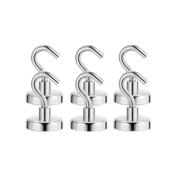 hooks & rails 6 pcs heavy duty strong magnetic for storage and organization home kitchen accessories (d16)
hooks & rails 6 pcs heavy duty strong magnetic for storage and organization home kitchen accessories (d16)