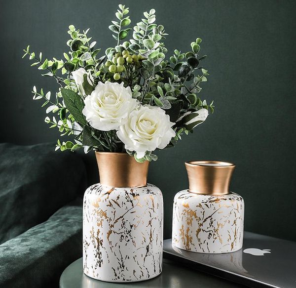 ceramic creative living room dried flowers flower arrangement floral golden trace gold ceramic vase decoration home decoration
ceramic creative living room dried flowers flower arrangement floral golden trace gold ceramic vase decoration home decoration