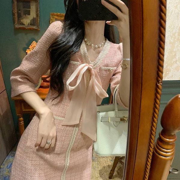 casual dresses high-end customization autumn arrival french style big size office lady quality original design, Black;gray
casual dresses high-end customization autumn arrival french style big size office lady quality original design, Black;gray