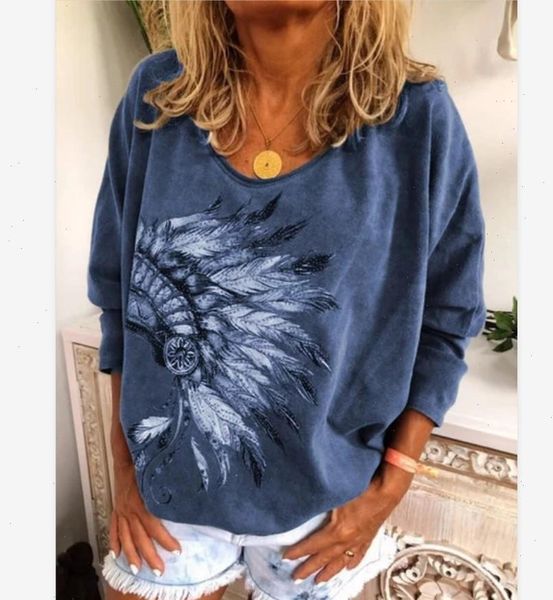 casual for women fashion o neck pullover casual printed long sleeve blouse plus size clothes tunique longue femme, Black
casual for women fashion o neck pullover casual printed long sleeve blouse plus size clothes tunique longue femme, Black
