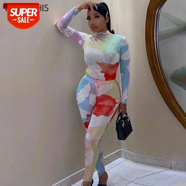WannaThis Two Piece Set Women Print Long Sleeve Turtleneck Tops and Full Length Pants Autumn Tie Dye Casual Slim Streetwear Sets #iC7W, White
WannaThis Two Piece Set Women Print Long Sleeve Turtleneck Tops and Full Length Pants Autumn Tie Dye Casual Slim Streetwear Sets #iC7W, White