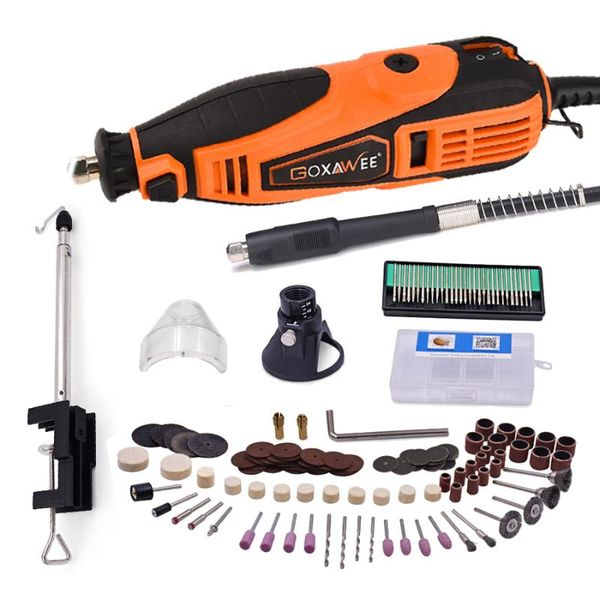 professiona electric drills goxawee 180w drill dremel rotary tool engraver mini grinding machine with accessories for cutting polishing
professiona electric drills goxawee 180w drill dremel rotary tool engraver mini grinding machine with accessories for cutting polishing