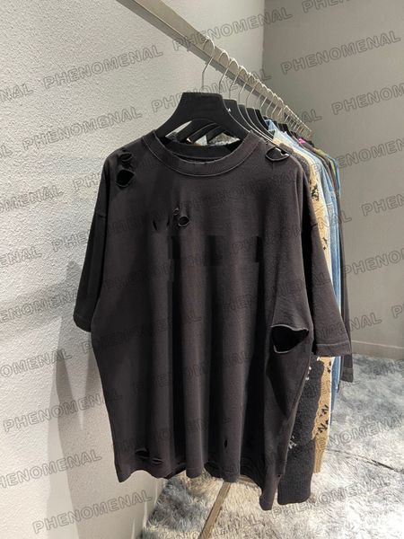 men's t-shirt fashion paris letter print high-quality 100% pure cotton ladies short sleeve t-shirt high-end hole art design style eu si, White;black
men's t-shirt fashion paris letter print high-quality 100% pure cotton ladies short sleeve t-shirt high-end hole art design style eu si, White;black