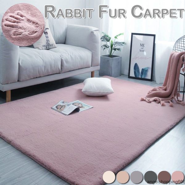 super soft fluffy rug large area mat faux fur rug home decor modern solid rabbit shaggy fur carpet for living room bedroom t200111
super soft fluffy rug large area mat faux fur rug home decor modern solid rabbit shaggy fur carpet for living room bedroom t200111