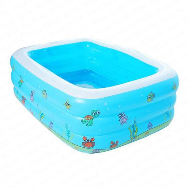

bathing tubs & seats household inflatable bathtub thickening bath barrel folding children's tub can sit lie large shower basin