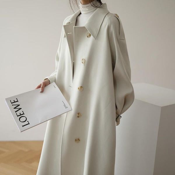 women's trench coats white medium-length windbreaker korean edition loose fall fashion over the knee temperament small long coat women, Tan;black
women's trench coats white medium-length windbreaker korean edition loose fall fashion over the knee temperament small long coat women, Tan;black
