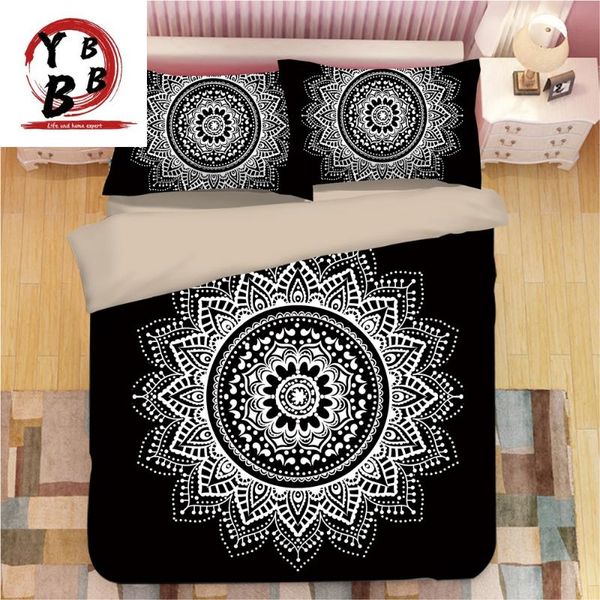 bedding sets 3d mandala black duvet cover with pillowcases flower single double king bedclothes bohemian 3pcs bedspreads
bedding sets 3d mandala black duvet cover with pillowcases flower single double king bedclothes bohemian 3pcs bedspreads