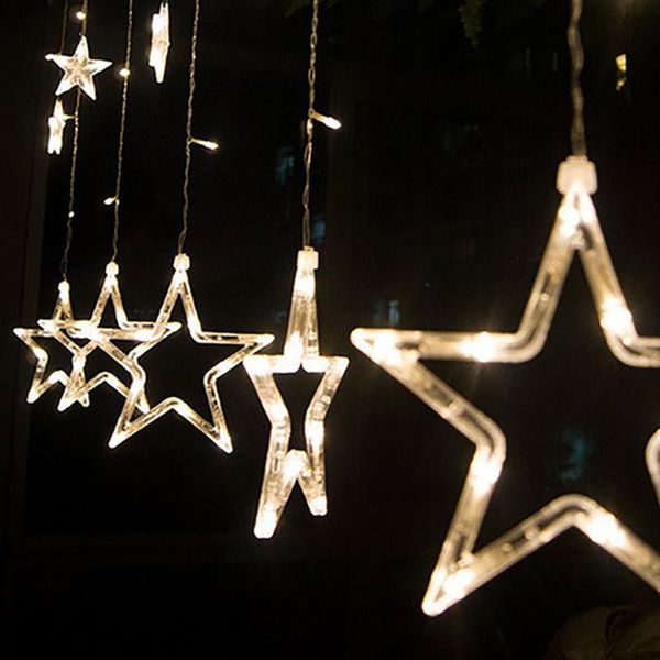 2.5m 138 led moon star fairy lights christmas star string light garland led curtain for wedding/home/party/birthday decoration
2.5m 138 led moon star fairy lights christmas star string light garland led curtain for wedding/home/party/birthday decoration