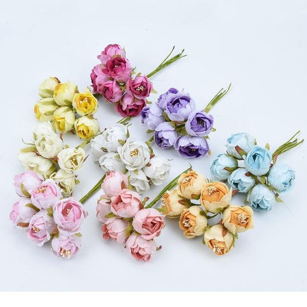 6pcs silk tea buds roses bouquet christmas wreaths diy gifts box stamen fake plants artificial flowers for wedding ho jlload
6pcs silk tea buds roses bouquet christmas wreaths diy gifts box stamen fake plants artificial flowers for wedding ho jlload