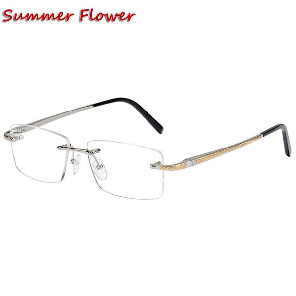 fashion sunglasses frames rimless pure titanium eyewear men quality prescription optical frame glasses spectacles anti blue ray lenses, Black
fashion sunglasses frames rimless pure titanium eyewear men quality prescription optical frame glasses spectacles anti blue ray lenses, Black