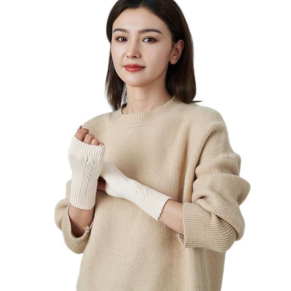five fingers gloves 2021 wool thick knit miexposed finger thumb hole women cable no-seam fall autumn fingerless wrist mittens, Blue;gray
five fingers gloves 2021 wool thick knit miexposed finger thumb hole women cable no-seam fall autumn fingerless wrist mittens, Blue;gray