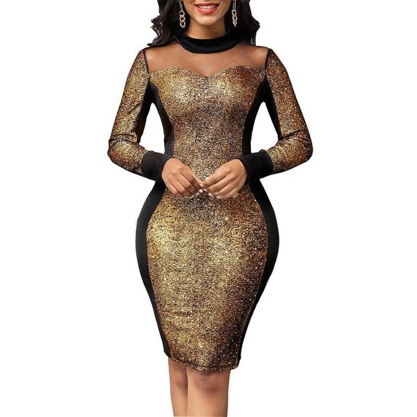 casual dresses party dress women's 2021 autumn elegant gold sequin mesh evening wedding nightclub long sleeve sheath bodycon, Black;gray
casual dresses party dress women's 2021 autumn elegant gold sequin mesh evening wedding nightclub long sleeve sheath bodycon, Black;gray