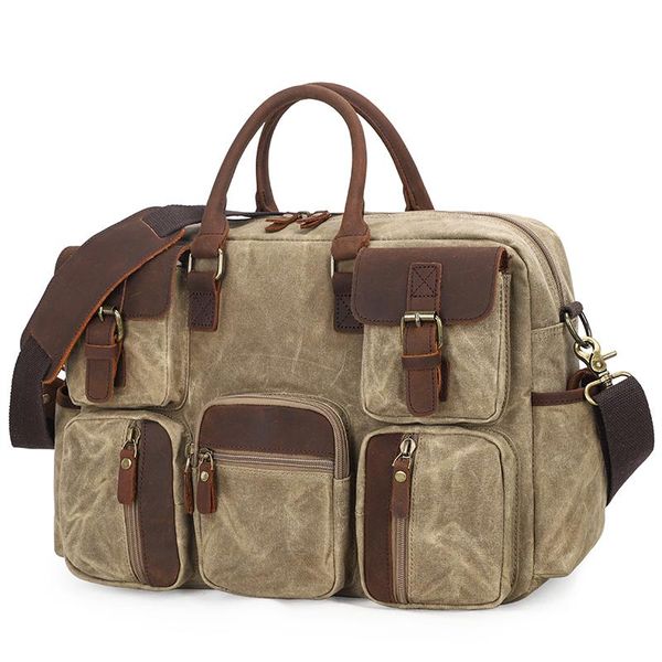briefcases mens work bag casual retro canvas shoulder bags multi-pocket waxed laphandbag waterproof vintage briefcase men
briefcases mens work bag casual retro canvas shoulder bags multi-pocket waxed laphandbag waterproof vintage briefcase men