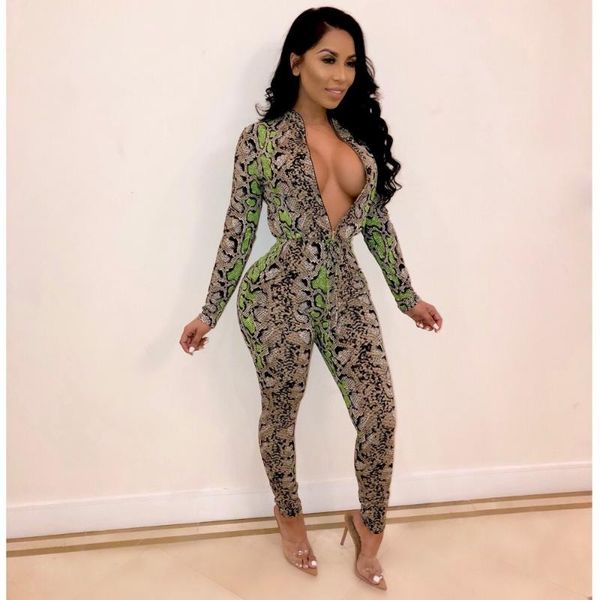 gym clothing okayoasis women long sleeve snake print bodycon night club jumpsuit elegant one piece straight party rompers, White;black
gym clothing okayoasis women long sleeve snake print bodycon night club jumpsuit elegant one piece straight party rompers, White;black