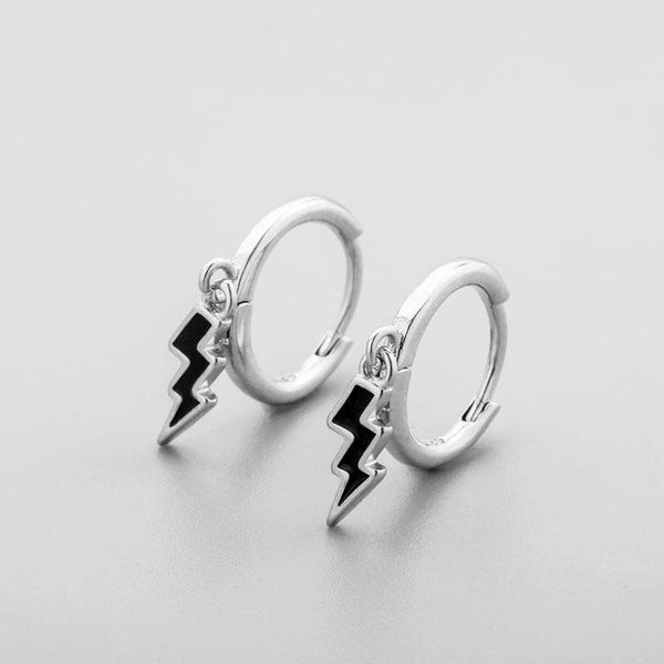 hoop & huggie cee12 925 sterling silver wave earrings for women men black drop glaze accessories jewelry, Golden;silver
hoop & huggie cee12 925 sterling silver wave earrings for women men black drop glaze accessories jewelry, Golden;silver