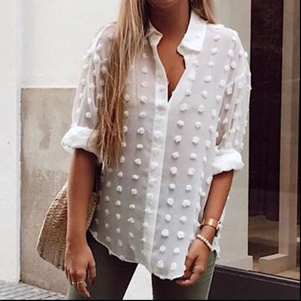 womens and blouses elegant long sleeve chemise polka dot loose ol shirt ladies chiffon blouse dames blusa feminina, White
womens and blouses elegant long sleeve chemise polka dot loose ol shirt ladies chiffon blouse dames blusa feminina, White