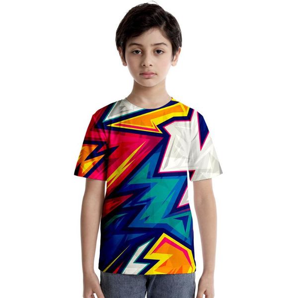 men's t-shirts 2021 style trend casual colorful graffiti 3d digital printing children short-sleeved, White;black
men's t-shirts 2021 style trend casual colorful graffiti 3d digital printing children short-sleeved, White;black