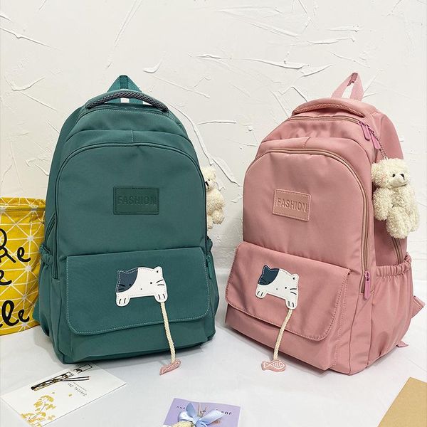 school bags large-capacity cute schoolbags for female students backpacks teenagers girls 2021
school bags large-capacity cute schoolbags for female students backpacks teenagers girls 2021