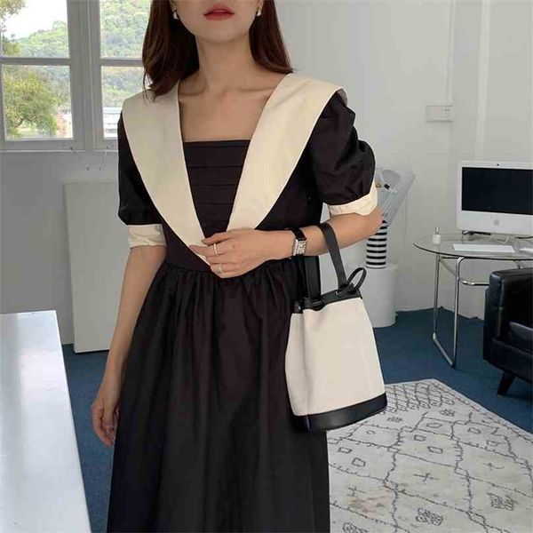 gentle retro patchwork elegant summer office lady streetwear loose brief high waist women chic long dresses 210525, White
gentle retro patchwork elegant summer office lady streetwear loose brief high waist women chic long dresses 210525, White